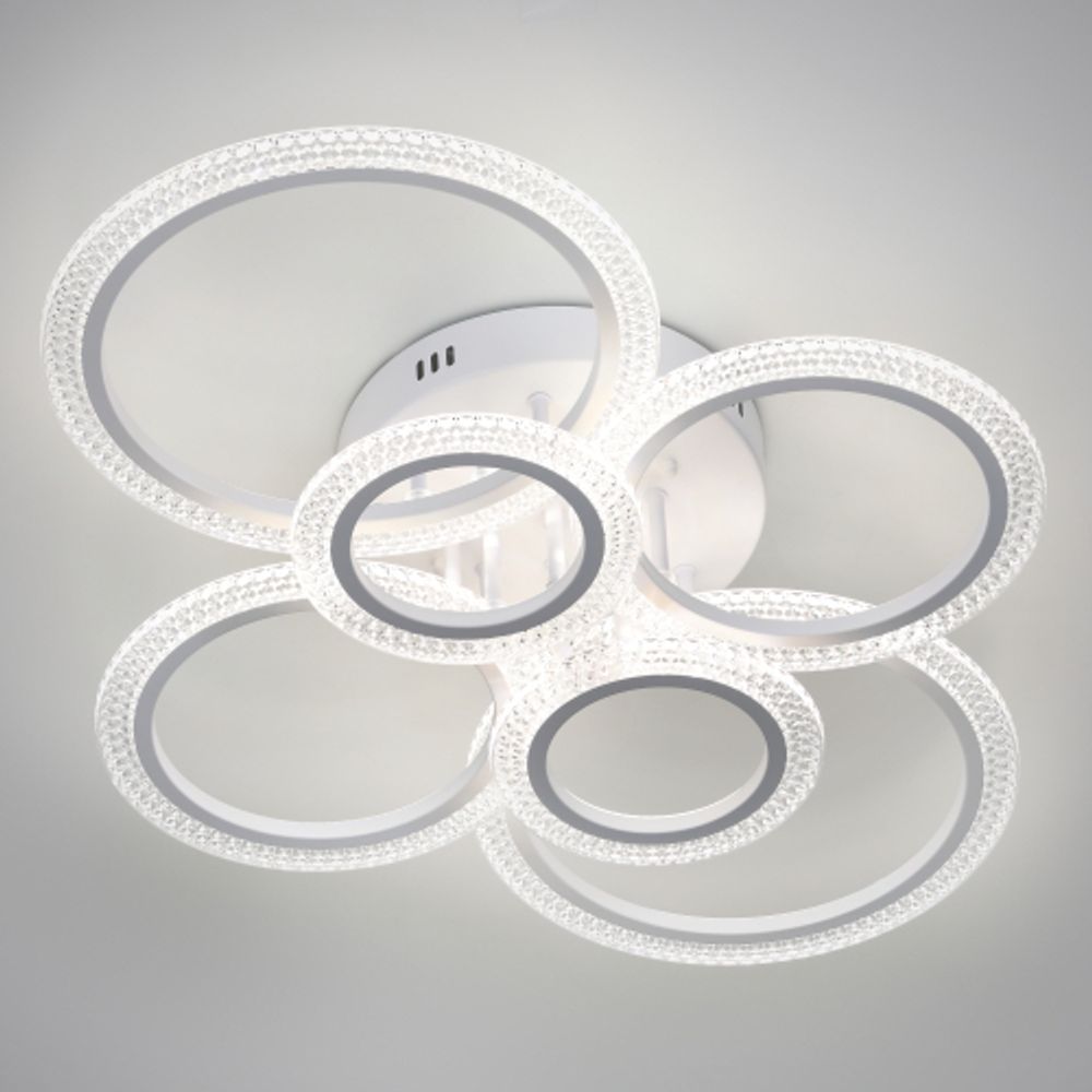 Светильник потолочный светодиодный Rivoli Marion 6107-109 132 Вт LED 2800К - 6200К модерн с пультом | Rivoli