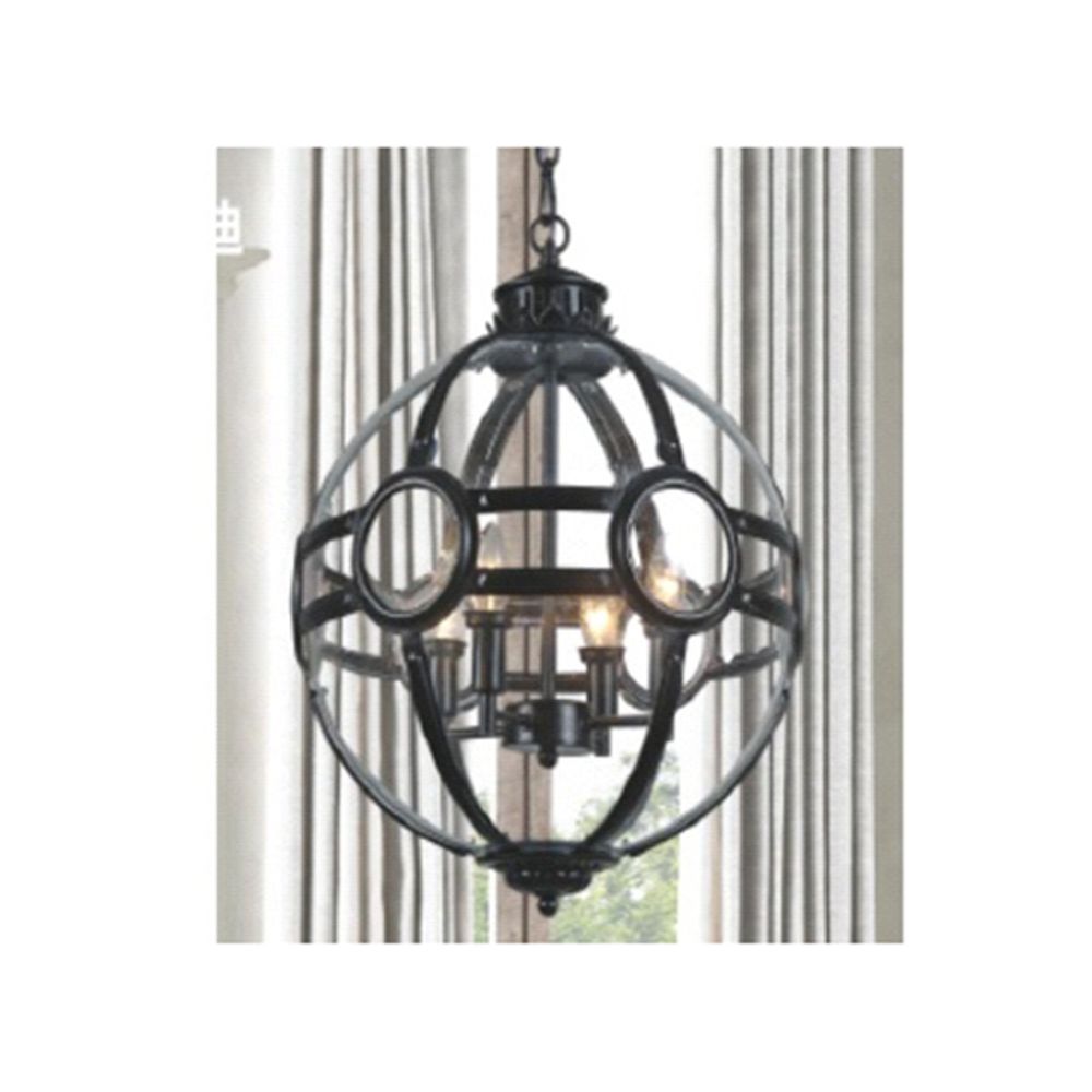 Люстра Hagerty 3 black