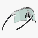Спортивные очки c диоптриями Scicon Aeroshade 2.0 Titanium Sunglasses White Matt Photochromic Multi Mirror Blue/Green