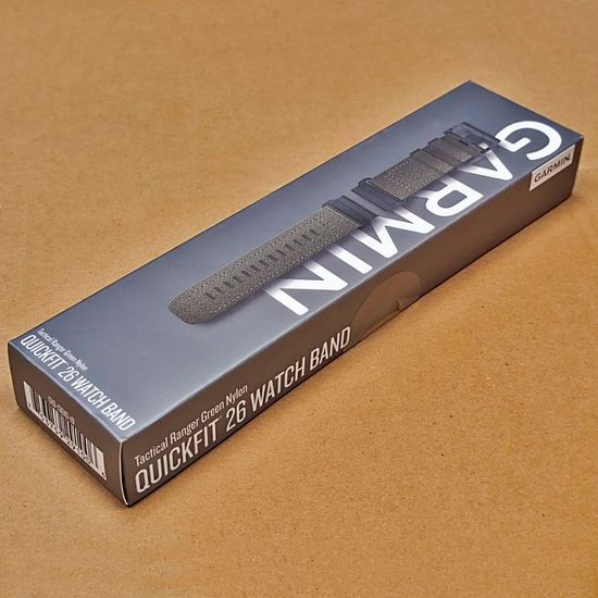 Garmin Quickfit 26mm. Tactical Ranger Green Nylon ремешок тактический нейлоновый (010-13010-10)