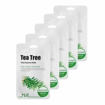 Tea Tree Sheet Mask MWR | Маска для лица с экстрактом чайного дерева