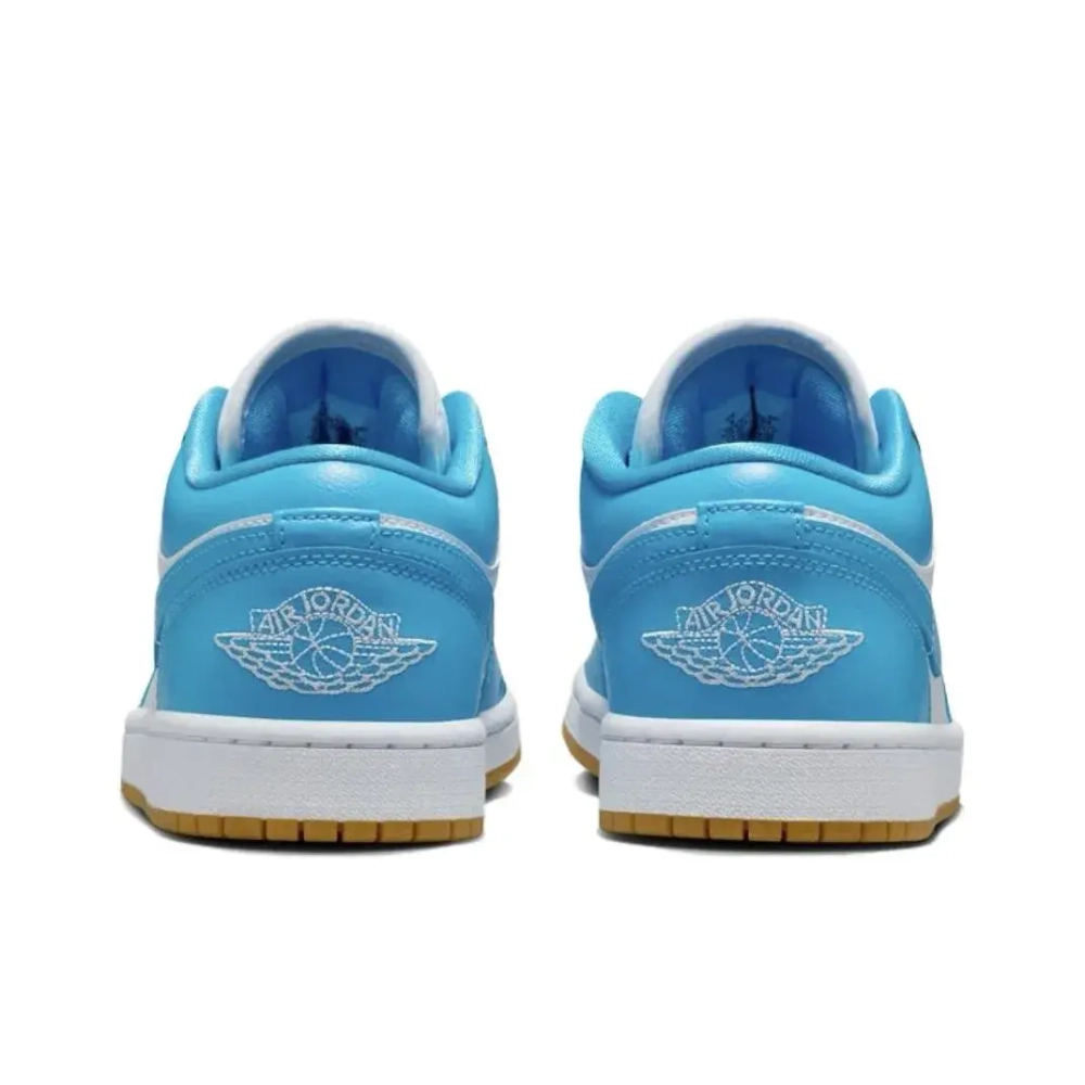 Женские кроссовки Air Jordan 1 Low 'White Dark Powder Blue' DC0774-104