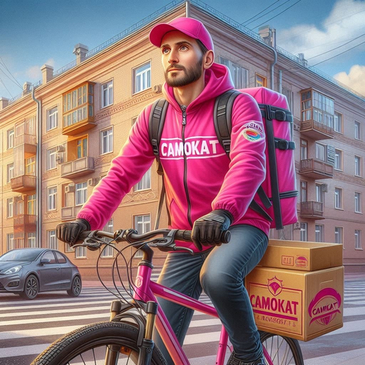 Курьер на доставку Самокат