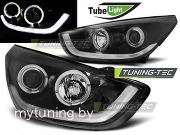 Передние фары BLACK TUBE LIGHT для Hyundai Tucson IX35