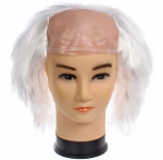 Парик карнавальный «Учёный», Белый