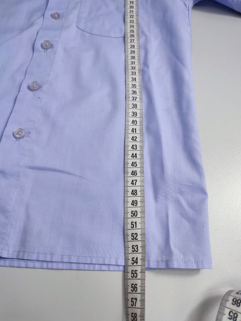 Рубашка базовая школьная на 12 лет