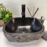 Раковина из андезита Erozy Black EA-63057 38*30*15 113