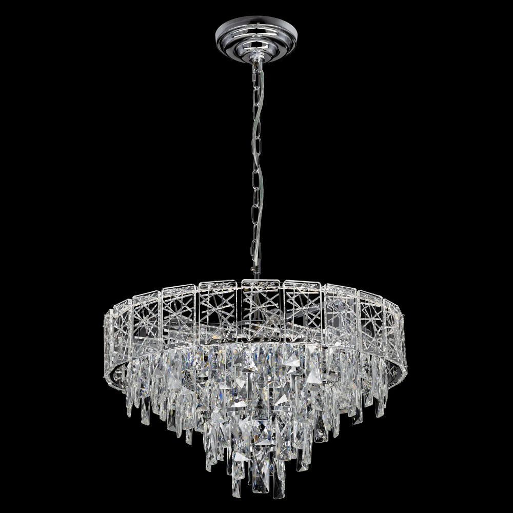 Citilux SAGRADA CL317251 Люстра хрустальная подвесная Хром