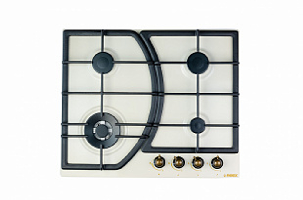 Газовая варочная панель REEX PGW-6400D RBe без газ-контроль, эмаль