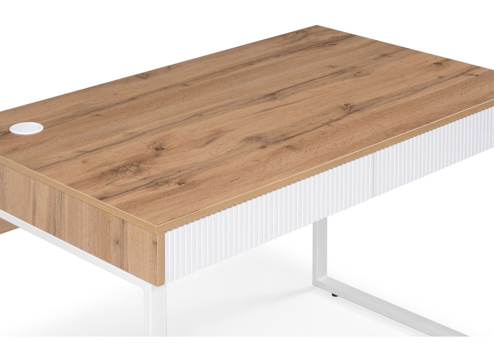 Письменный стол Реус 115х70х77 дуб вотан / белый