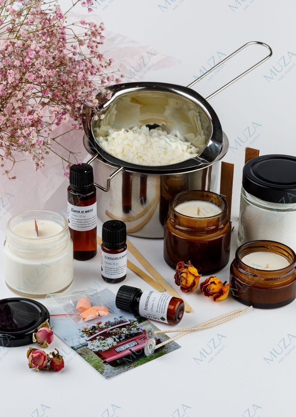 Набор для свечеварения MUZABOX