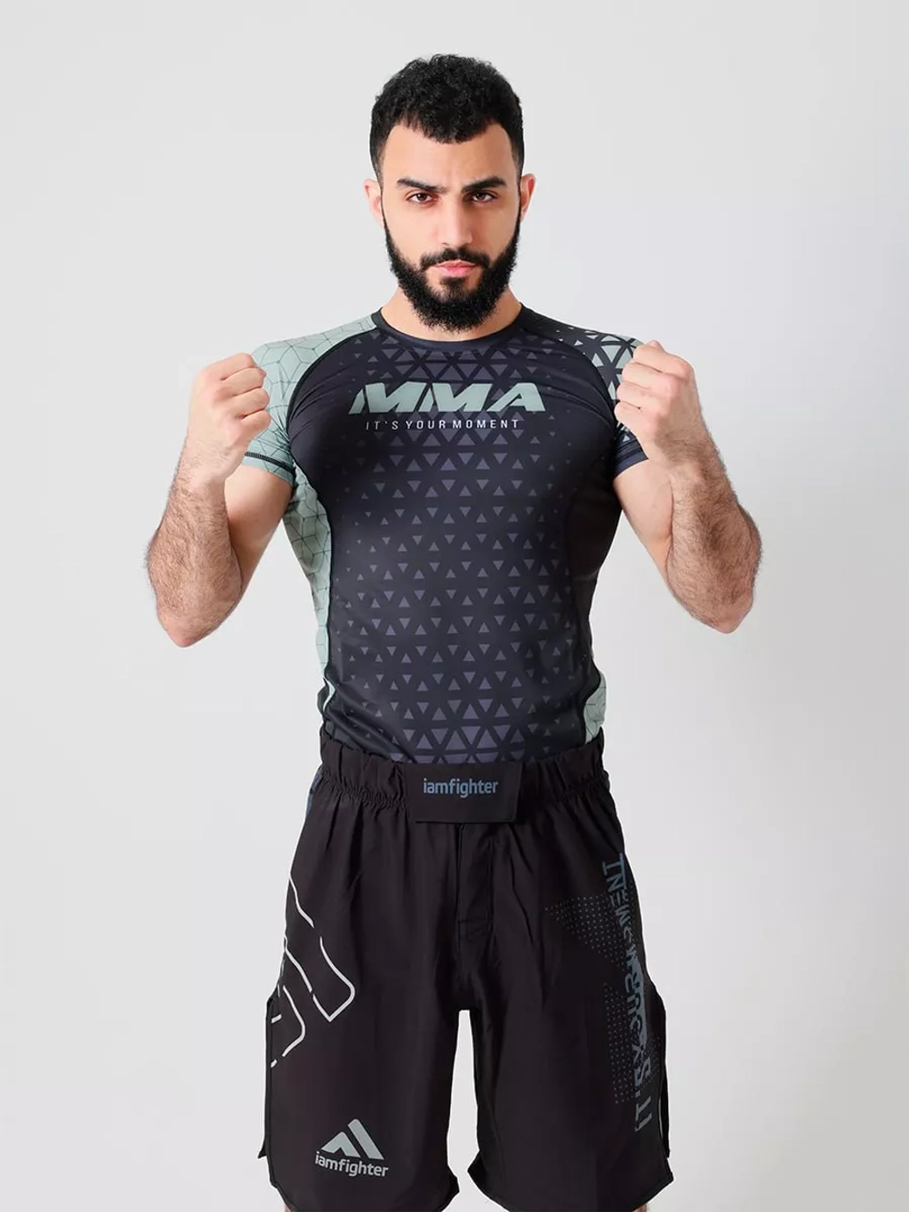 Рашгард Olive MMA для тренировок