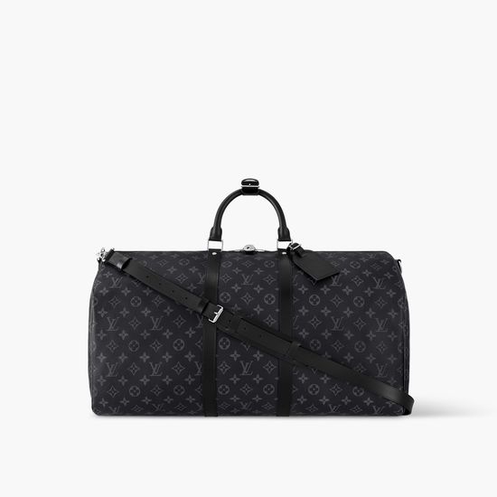 Дорожная сумка Louis Vuitton Keepall Bandouliere Monogram Eclipse