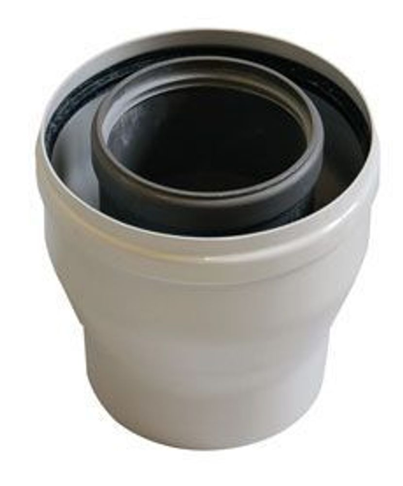 Переходник коаксиальный BAXI с 80/125 мм на 60/100 мм, HT