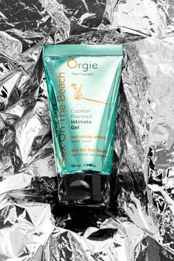 Интимный гель Orgie LUBE TUBE на водной основе, со вкусом коктейля секс на пляже, 50 мл