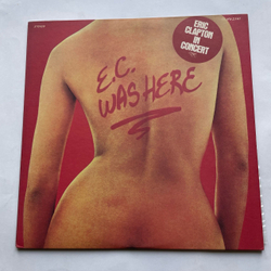 Винтажная виниловая пластинка LP Eric Clapton E.C. Was Here (Япония 1975) (Без Оби)