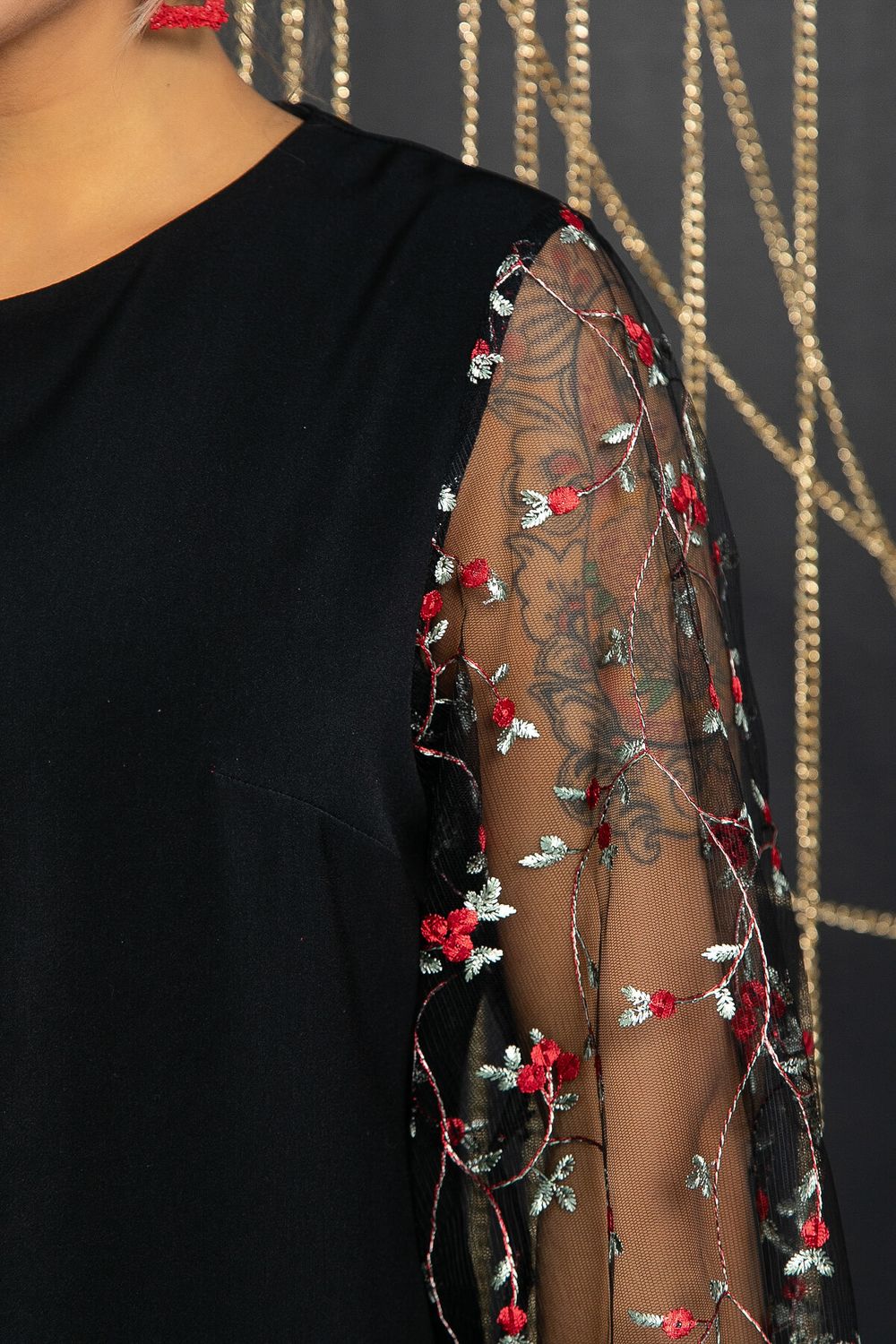 Платье Элла (черное) П11796 LT Collection