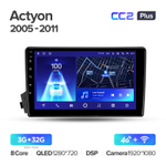 Teyes CC2 Plus 9"для SsangYong Actyon 2005-2011