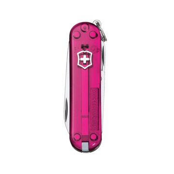Складной нож Victorinox 0.6203.T5 Classic c клинком из стали X55CrMo14, рукоять Cellidor