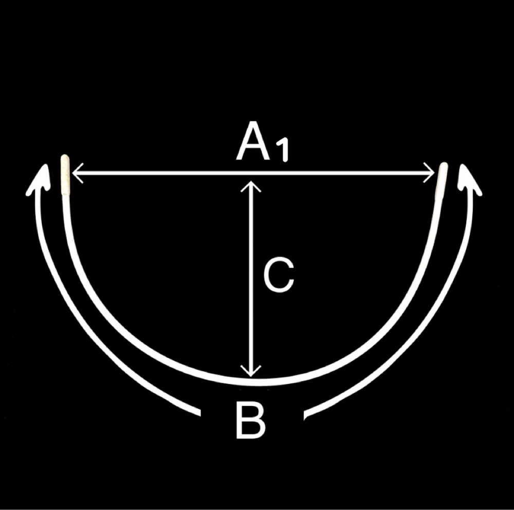 Каркасы для бюстгальтера Arta-F, балконет, тип 15