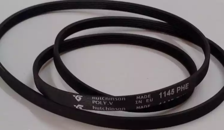 Ремень для стиральной машины Candy (Канди) 1145 H5 EPH Gates Snap-on 1097мм черный, белая надпись ОРИГИНАЛ