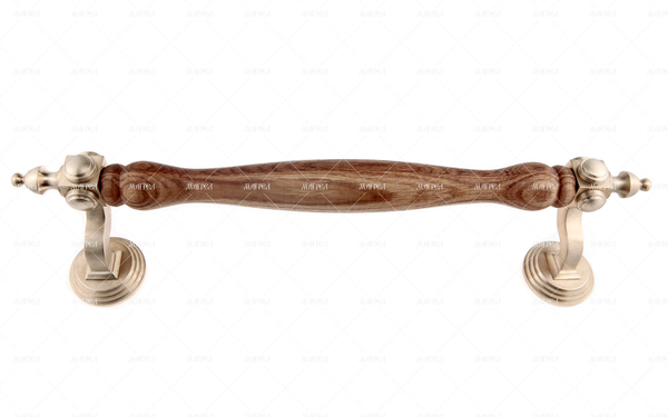 Ручка дверная скоба Куб Консерватория латунь