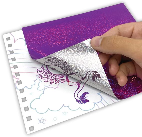 Серия Isadora: Набор аппликаций фольгой для девочек (Основная)