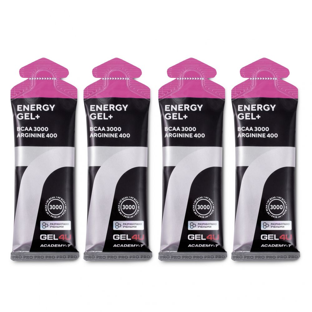 Гель Gel4U Energy Gel+BCAA, 60 гр