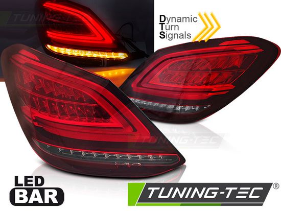 Фонари задние LIGHTS RED WHITE SEQ для MERCEDES C-CLASS W205 14-18