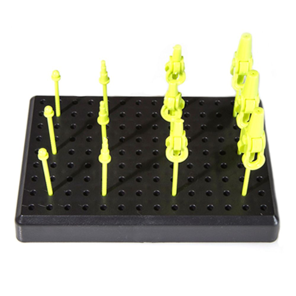 Подставка-держатель для окрашиваевых деталей, 4 вида держателей JAS