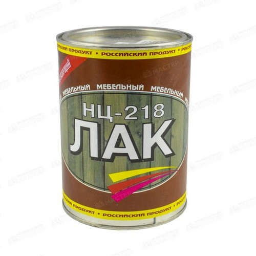 ЛАК НЦ-218 , 0,5л ,25шт/уп