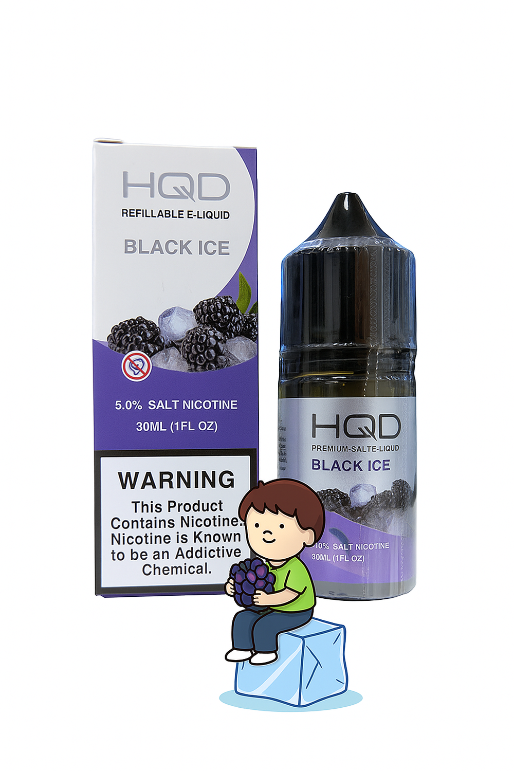 HQD - Black Ice (30ml 5% nic)