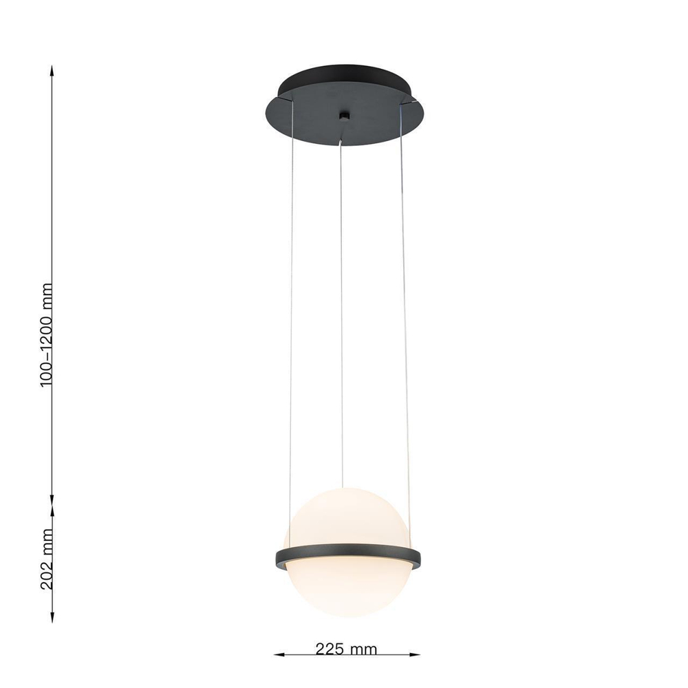 Подвесной светодиодный светильник Favourite Ringar 4502-1P