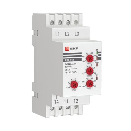 Реле контроля фаз RKF-11m EKF (rkf-11m)