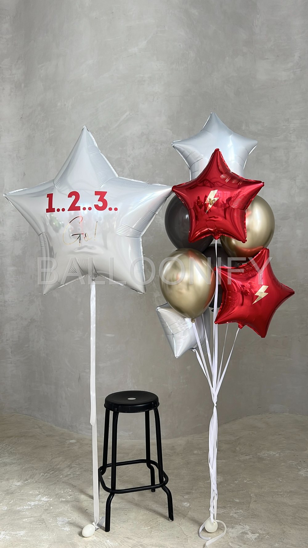 Набор шаров "Триумф звезд" Дизайн № 7