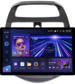 Магнитола для Chevrolet Spark M300 2009-2022, Ravon R2 (рамка глянцевая) - Teyes CC3-2K монитор 13", QLED+2K, Android 10, ТОП процессор, 4G SIM-слот, CarPlay