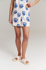 Пижамные шорты из шелка