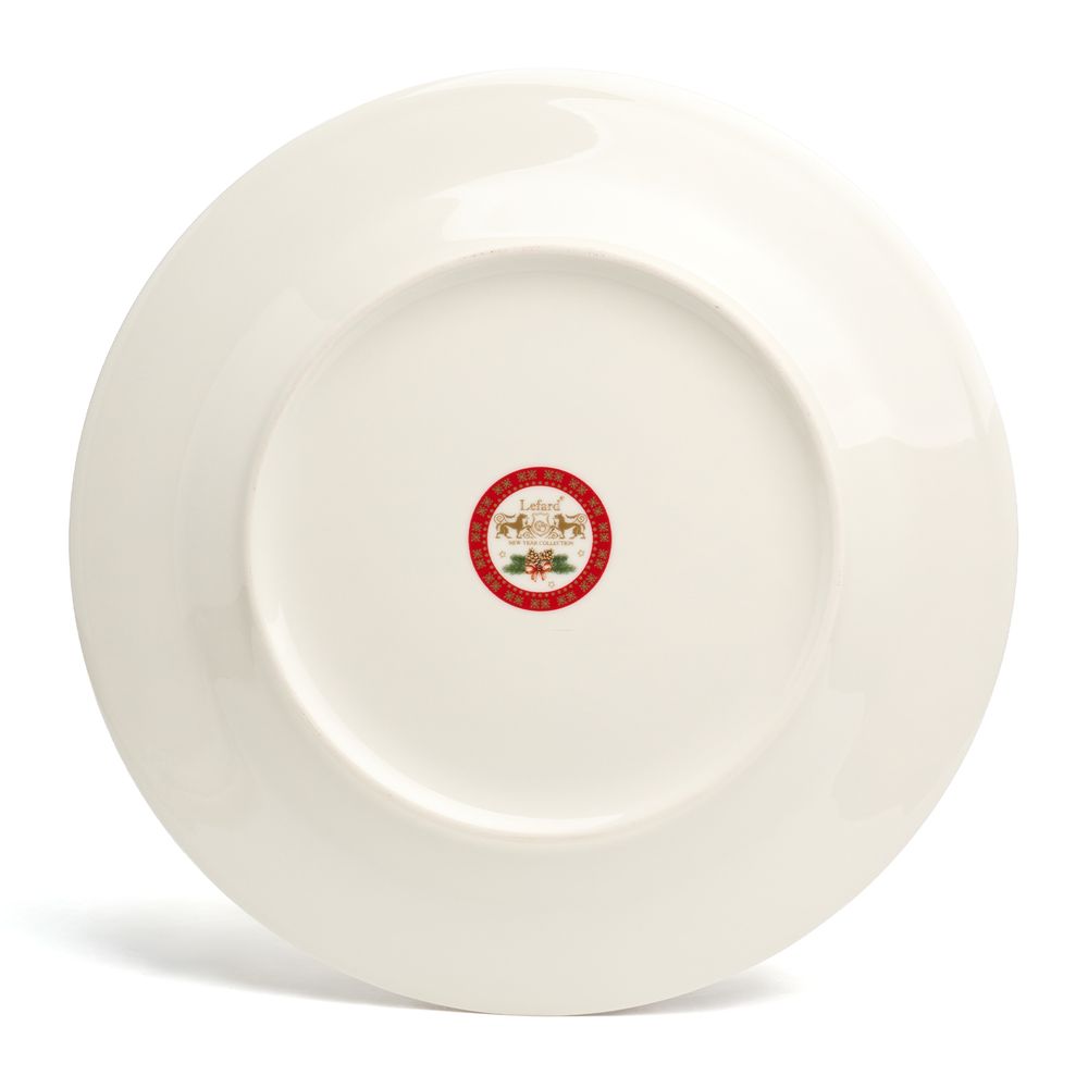 НАБОР ТАРЕЛОК ОБЕДЕННЫХ LEFARD "ЕЛКА" 2 ШТ. 27 СМ (КОР=9НАБ.)