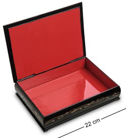 ШК-11/69-C Шкатулка в технике декупаж (16х22х4)
