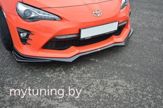 Сплиттер бампера переднего для TOYOTA GT86 17-...