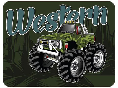 Настольное покрытие для лепки, пластик 430/320 "Western" (Пчёлка)