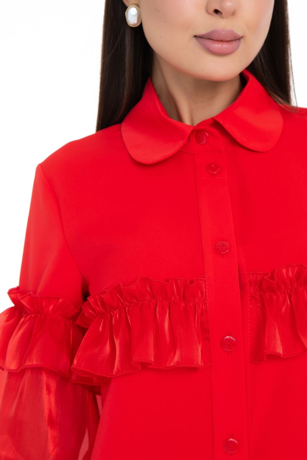 Блуза Очень красивая(алый) Diolche