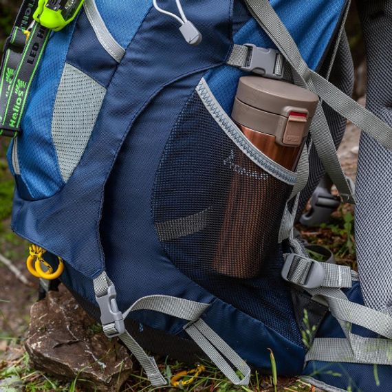 Термос-кружка (HS.TMК-02) 400ML кофейный TONAR