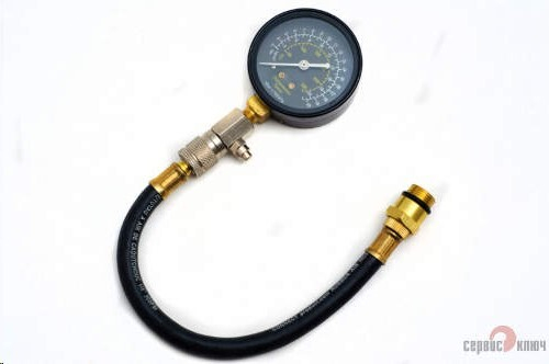 Компрессометр универсальный (с гибким шлангом) Professional Tools (Сервис Ключ)