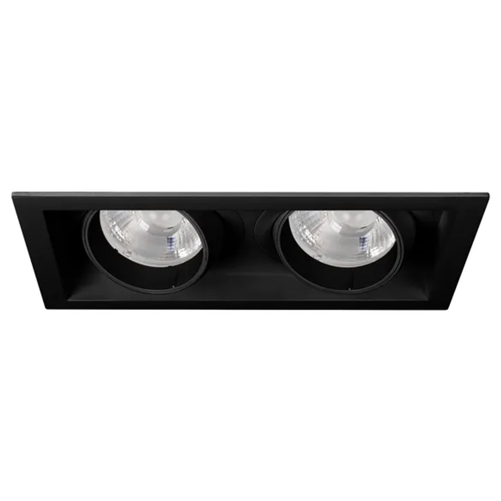 Светильник MS-VORTEX-BUILT-S250x140-2x30W Warm3000 (BK-BK, 30 deg, 230V) (Arlight, IP20 Металл, 5 лет) 058449