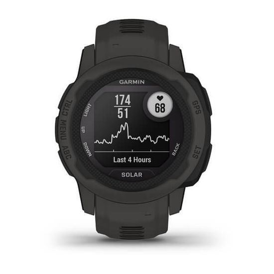 Спортивные прочные часы Garmin Instinct 2S, Graphite, 010-02563-00