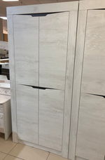 Шкаф 2-х ств. Леонардо ШК-36 бетон пайн светлый/графит