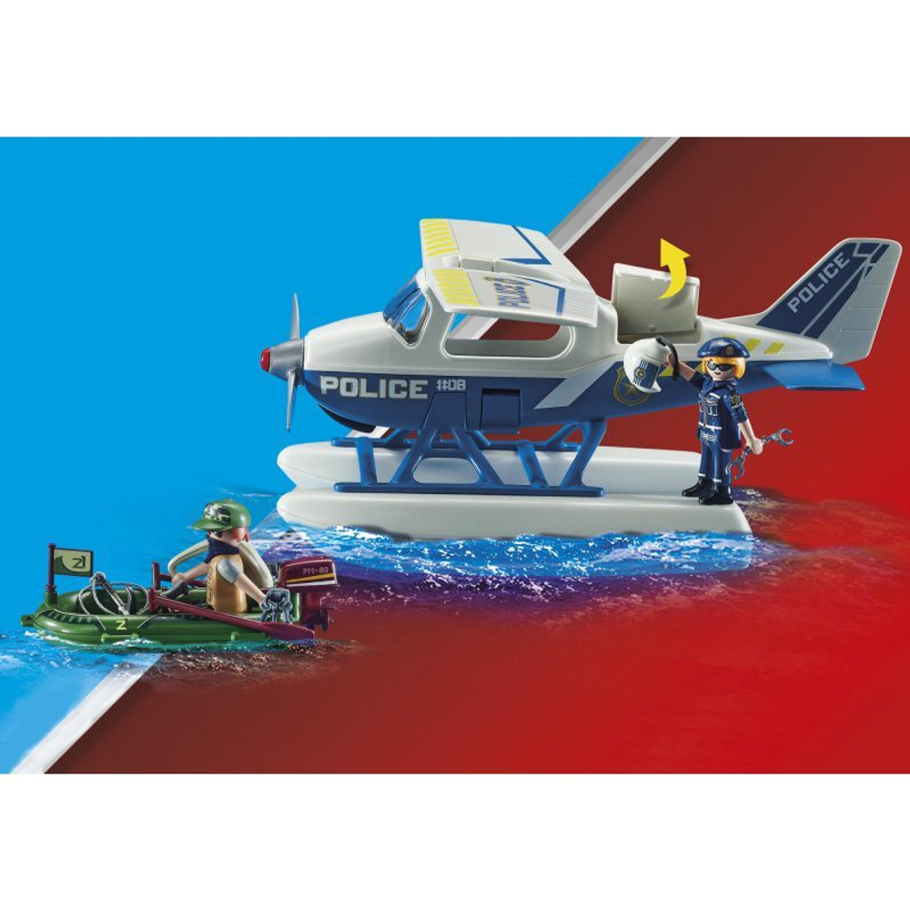 Playmobil - Полицейский реактивный самолет: Погоня за контрабандистом 70779