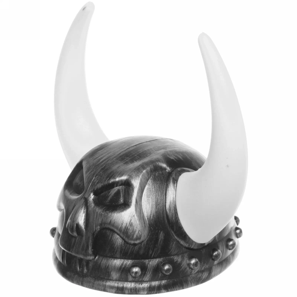 Карнавальный аксессуар «Шлем викинга с рогами» 20 см