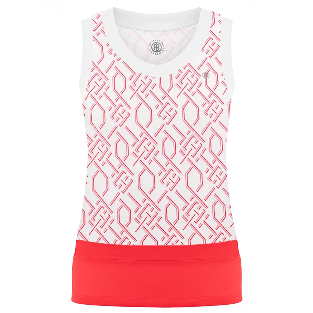 Одежда для тенниса Женская, Майка POIVRE BLANC SLEEVELESS MERYL .